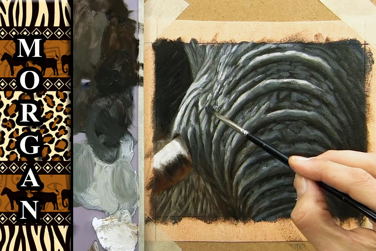 1280x857 How To Paint An Elephant, Skin, Wrinkles, Painting Tutorial - Realistic Elephant Painting