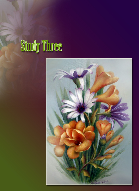 576x792 How To Paint Realistic Flowers With Acrylics - Realistic Flower Painting