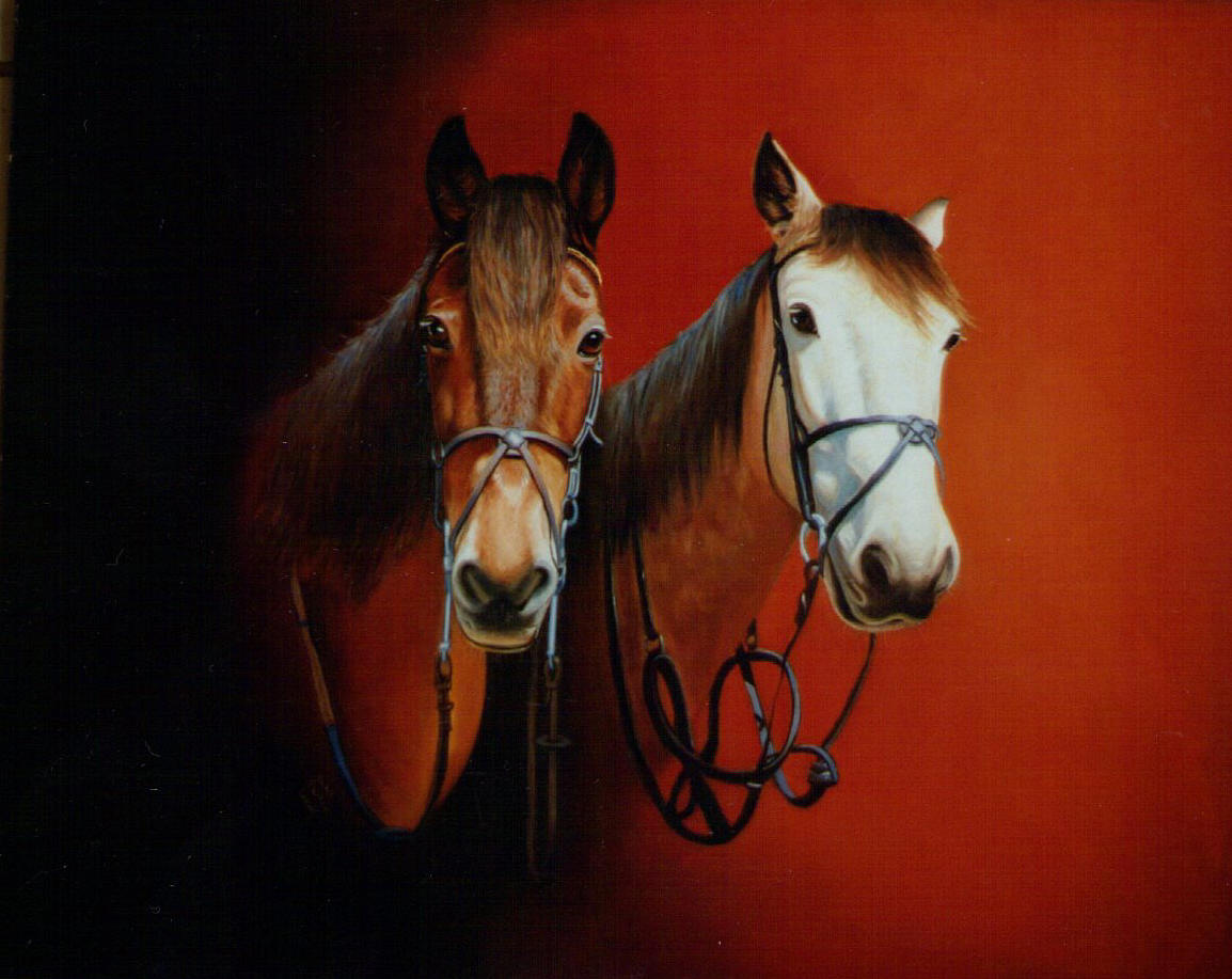 1154x917 Oil Painting Medic What Is The Secret To Horse Painting With Realism - Realistic Horse Painting