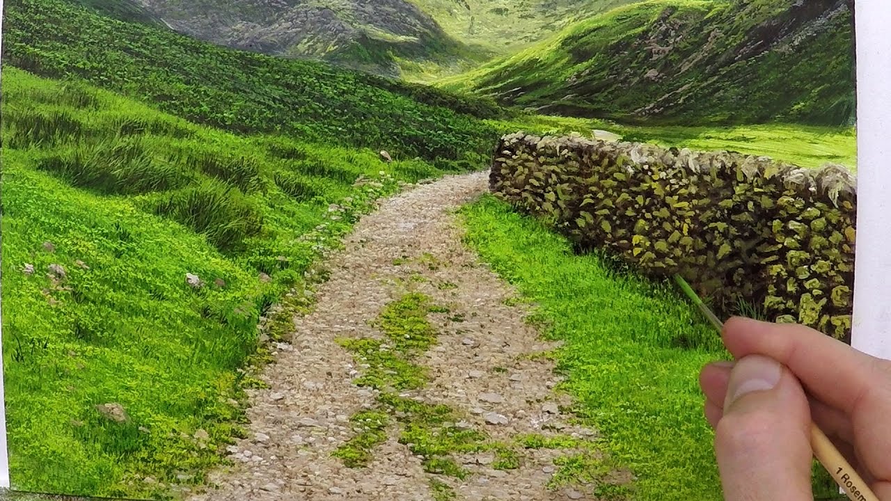 Realistic Landscape Painting