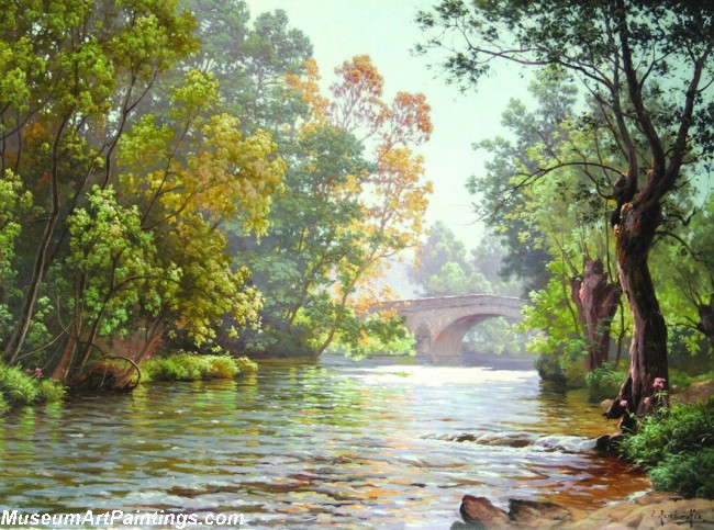 Realistic Landscape Painting At Explore Collection