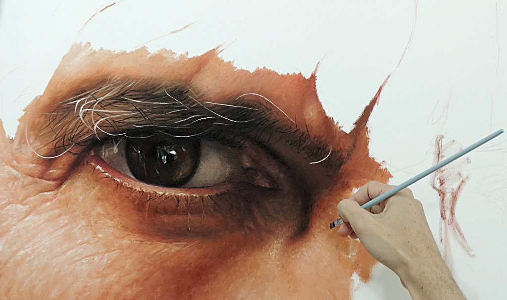 1024x606 Hyper Realistic Painting By Fabianomillani - Realistic Oil Painting