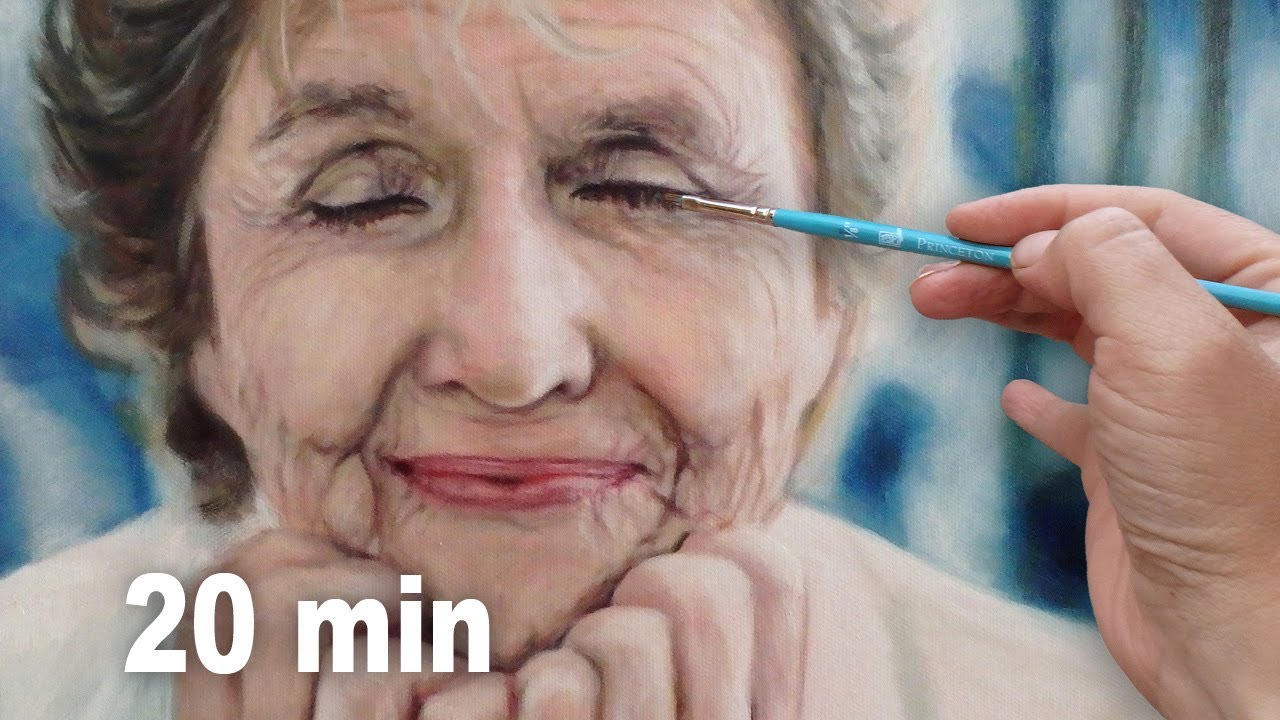 1280x720 Realistic Oil Painting Demo - Realistic Oil Painting