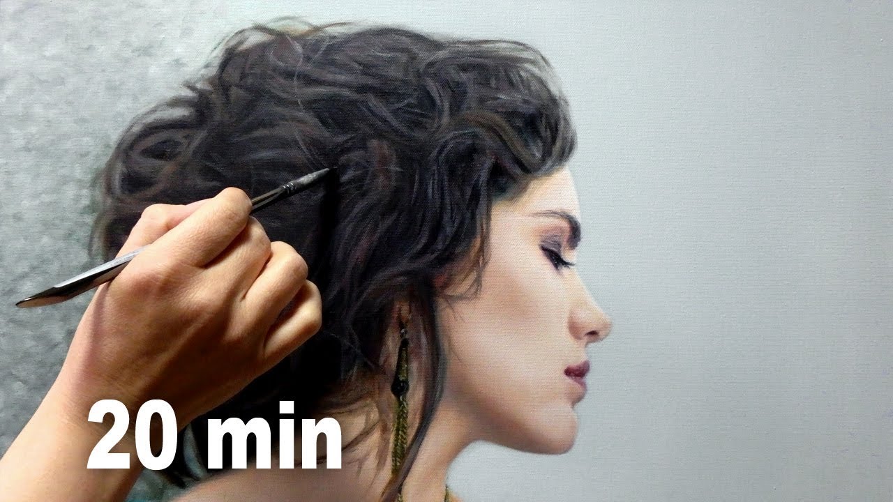 1280x720 Realistic Oil Painting Demo - Realistic Oil Painting