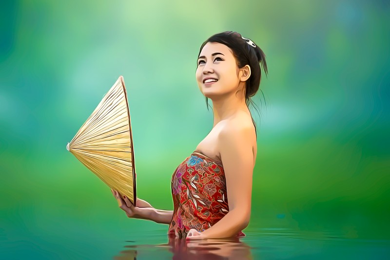 800x533 Realistic Painted Effect Photoshop Action - Realistic Painting