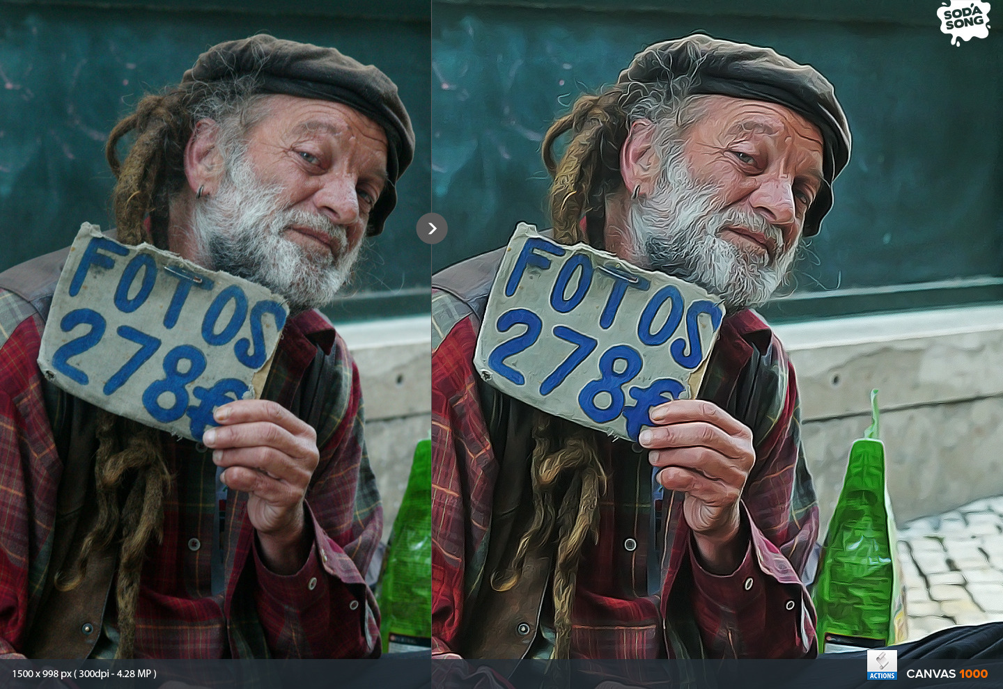 1440x990 Realistic Painting Effect V2 - Realistic Painting