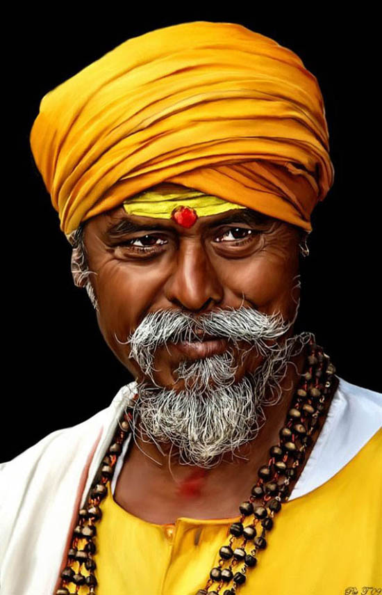 550x855 Mind Blowing (Hyper) Photo Realistic Paintings Instantshift - Realistic Painting