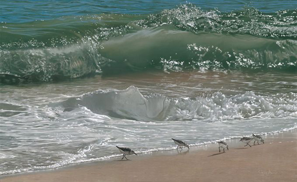 Realistic Water Painting