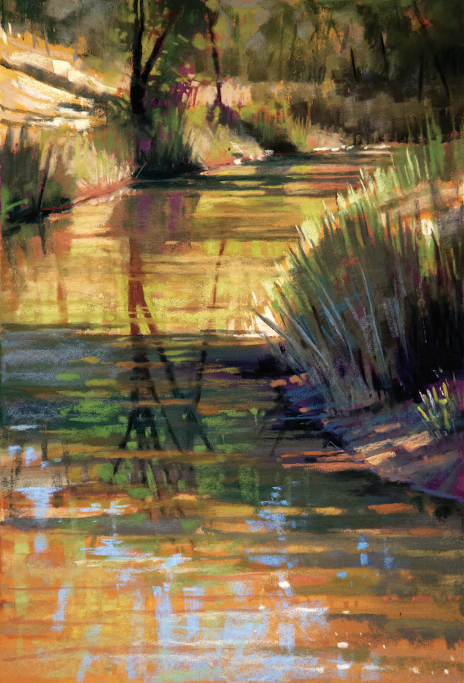 664x978 Paint Realistic Water In Pastel With Layers Of Transparency - Realistic Water Painting