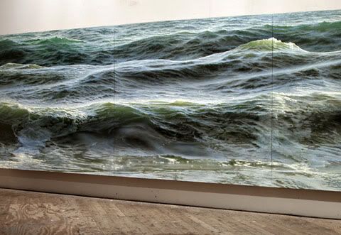 480x331 Amazing Realistic Oil Painting On Canvas By Ran Ortner - Realistic Water Painting