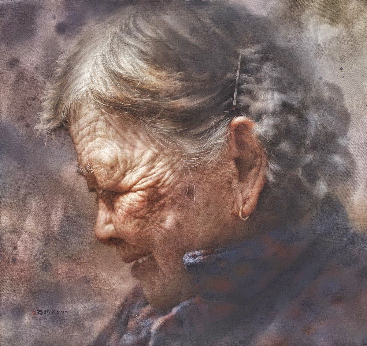 1200x1129 Chen Wen Cheng, 1964 Chen, Watercolor And Watercolor Portraits - Realistic Watercolor Painting