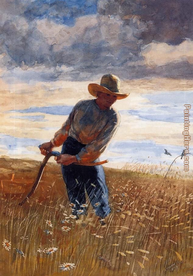 634x905 Winslow Homer Homer The Reaper Painting Anysize 50% Off - Reaper Painting