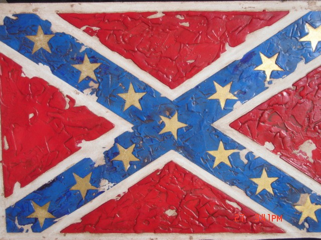 640x480 Flags - Rebel Flag Painting