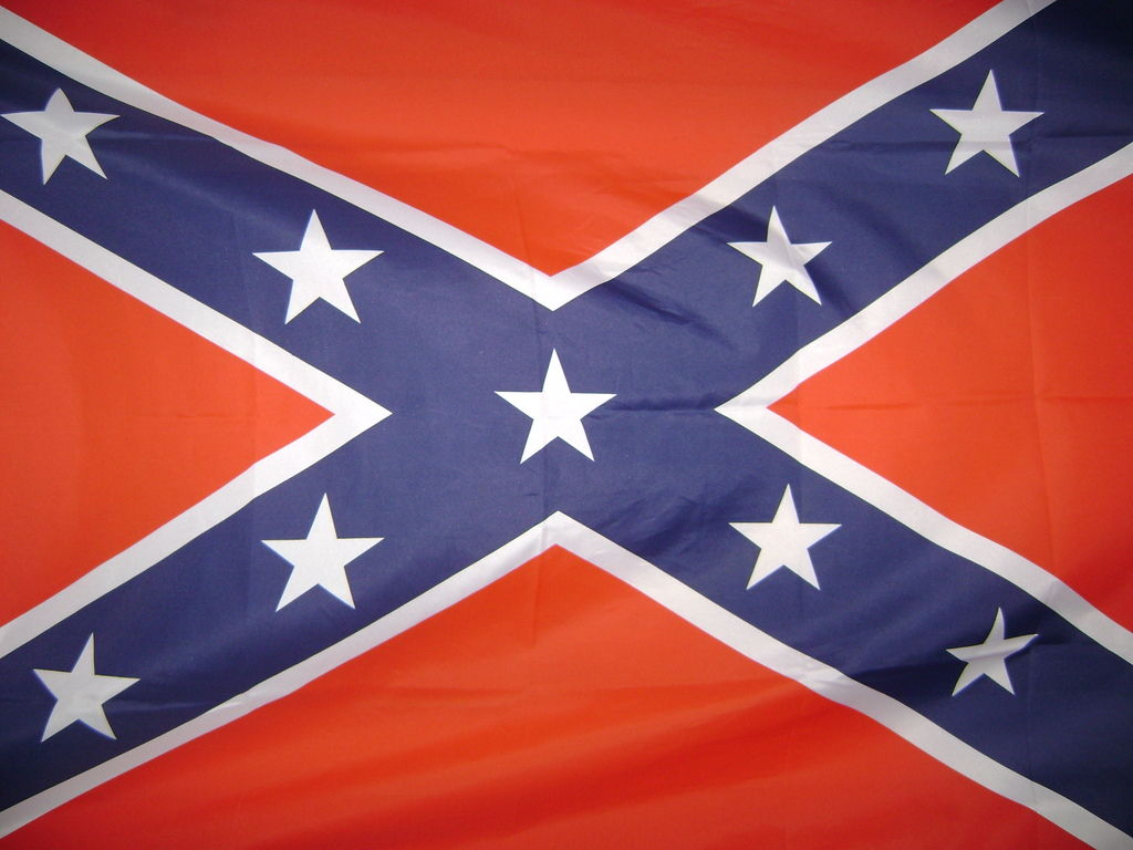 1024x768 How To Paint A Rebel (Confederate) Flag On Your Vehicle 4 Steps - Rebel Flag Painting