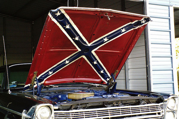 600x400 25 Overwhelming Rebel Flag Pictures - Rebel Flag Painting