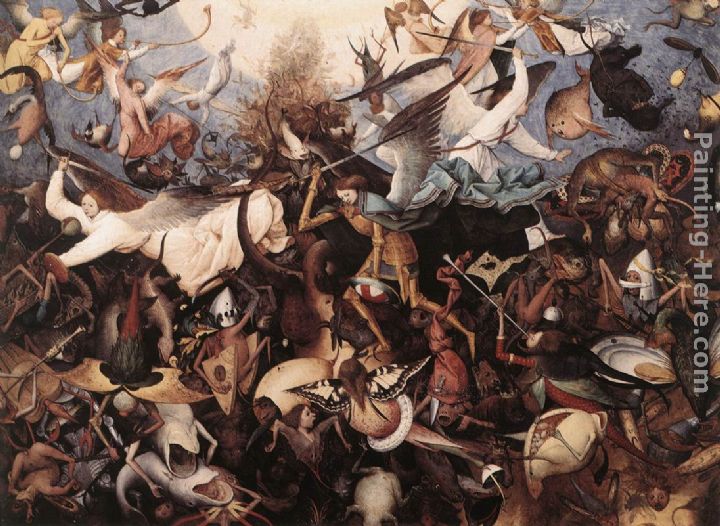 720x526 Pieter The Elder Bruegel The Fall Of The Rebel Angels Painting - Rebel Painting