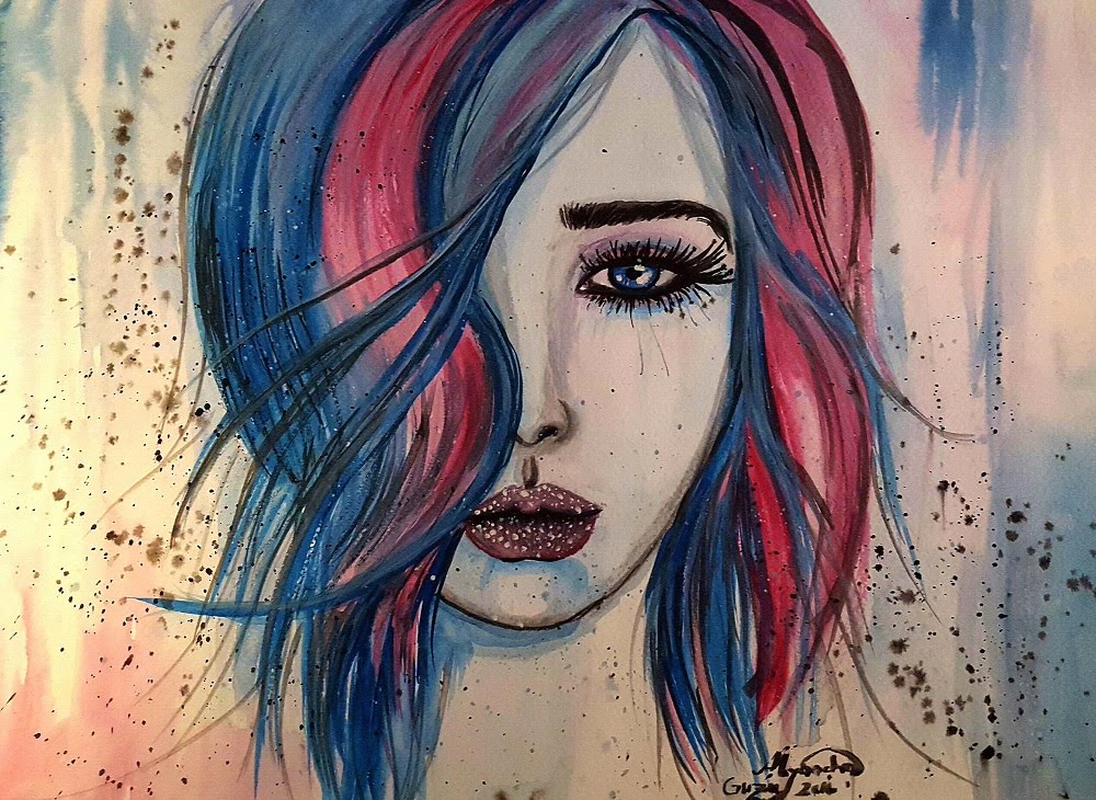 1000x730 Watercolor Painting Demo Rebel Super Speed - Rebel Painting