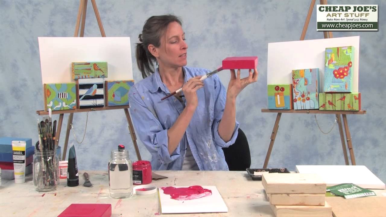 1280x720 Moni Hill Painting On Reclaimed Wood Pt 1 - Reclaimed Wood Painting