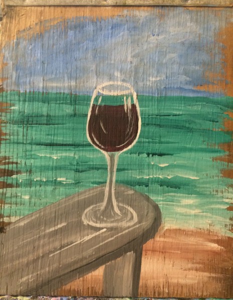 465x600 New! Reclaimed Wood Painting! With A Artique - Reclaimed Wood Painting