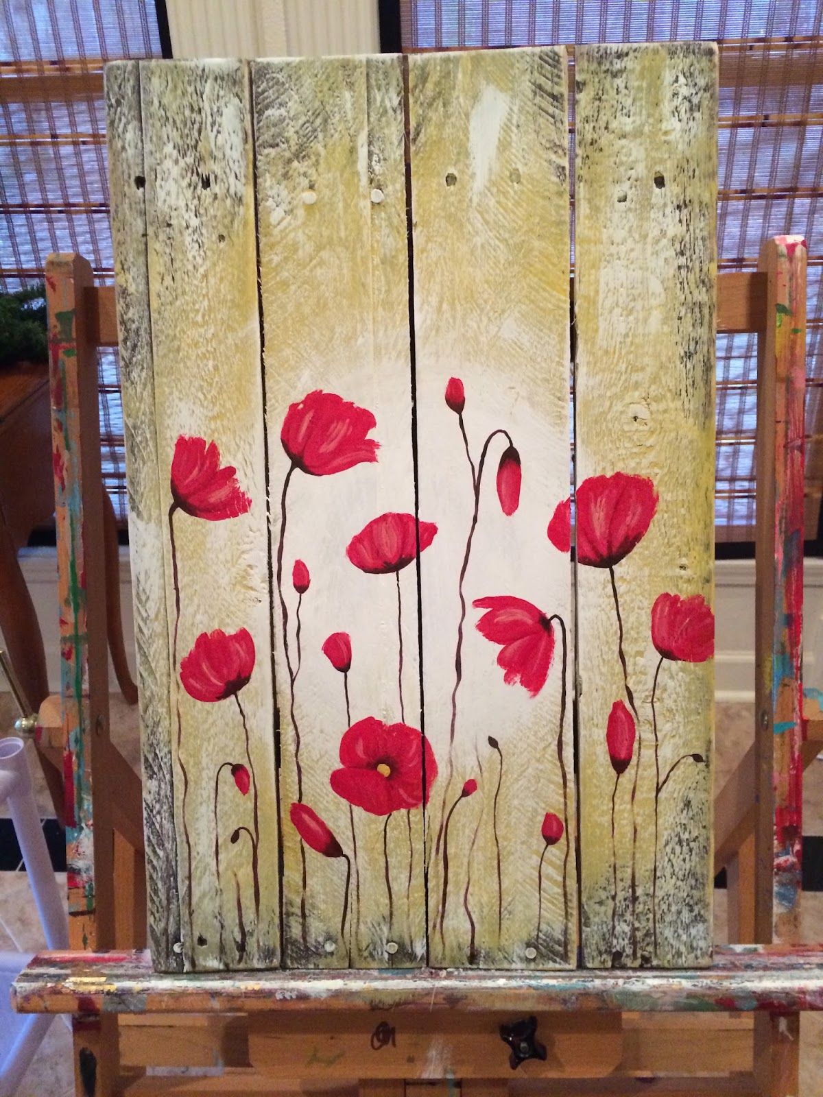 1200x1600 Amy Parker Art December 2015 - Reclaimed Wood Painting