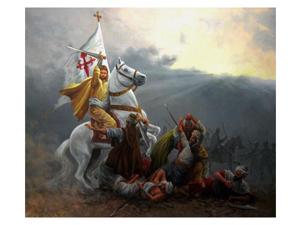 600x450 Reconquista 1126 By Libertys Thunder Politics Conservative Podcasts - Reconquista Painting