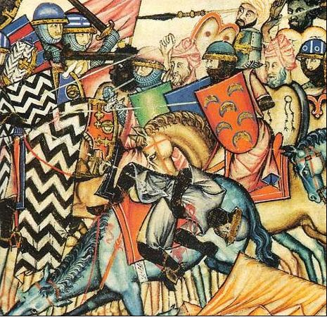 465x450 Reconquista Facts For Kids - Reconquista Painting