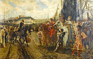 305x192 Reconquista Of The Iberian Peninsula - Reconquista Painting