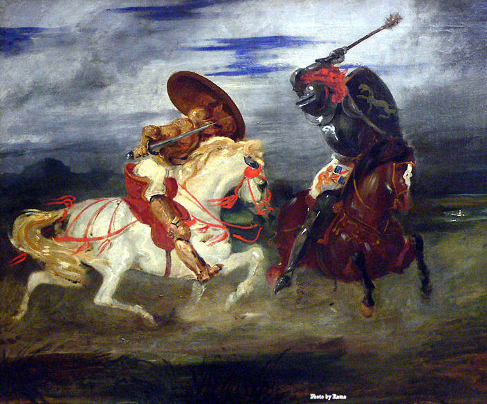 704x584 El Cid A Living Legend Who Was The Beating Heart Of The Spanish - Reconquista Painting