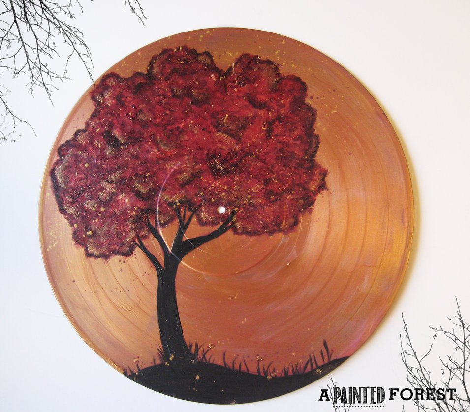 955x837 Vinyl Record Painting - Record Painting