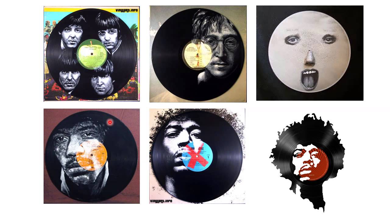 1280x720 Vinyl Record Painting Lecture - Record Painting