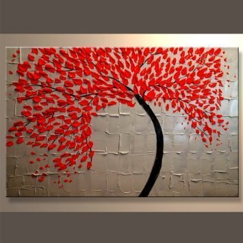 355x355 Modern Abstract Canvas Art Wall Decor Oil Painting - Rectangle Painting