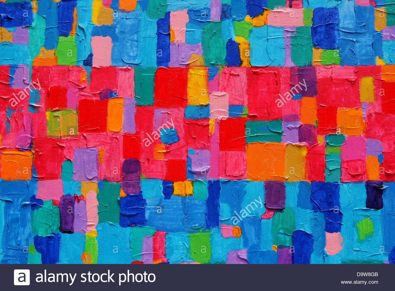 1300x959 Red Amp Blue Painting Texture, Backgroundd Colorful Image - Red And Blue Abstract Painting