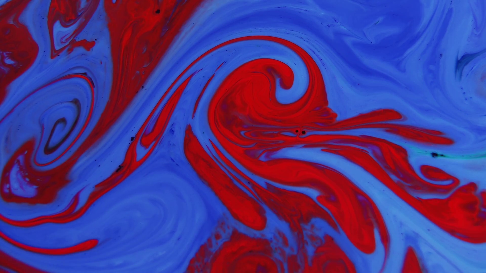 1920x1080 Abstract Blue And Red Color Painting Liquid Timeless Dreams Stock - Red And Blue Painting