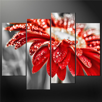 Red And White Painting at PaintingValley.com | Explore collection of ...