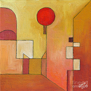300x300 Red Balloons Paintings - Red Balloon Painting