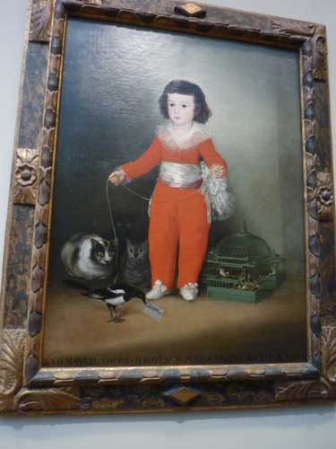 375x500 Debunking Myths About Goya'S - Red Boy Painting