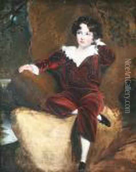 475x600 The Red Boy, Portrait Of Master Lambton Oil Painting Reproduction - Red Boy Painting