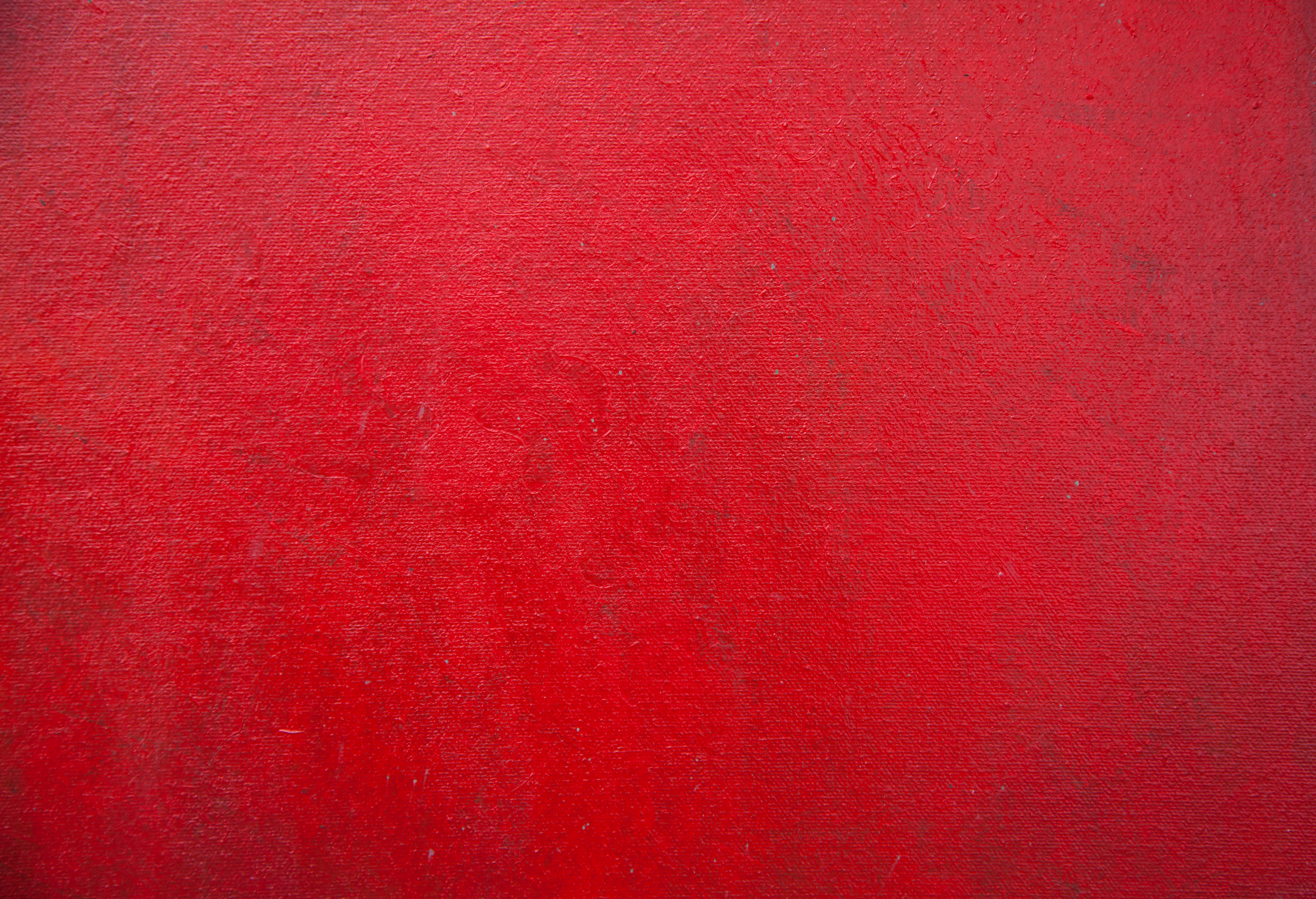 5480x3744 Minimalist Peter Corr - Red Canvas Painting
