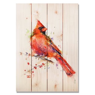 310x310 Red Cardinal Wall Art Wayfair.ca - Red Cardinal Painting