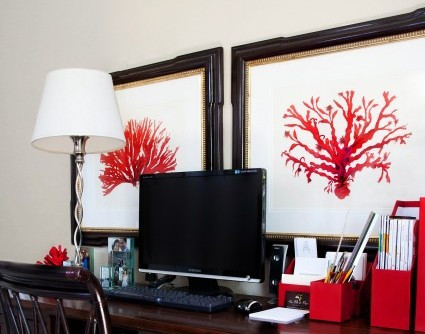 425x334 Diy Home Interior Blogs Unique Diy Friday How To Mimic This Red - Red Coral Painting