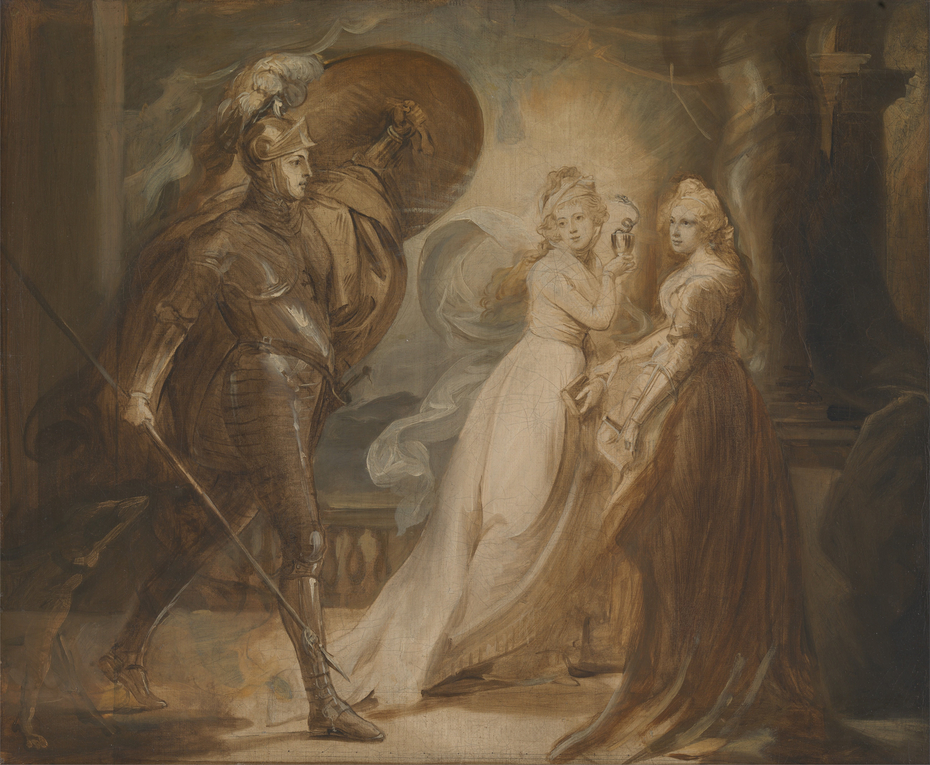 930x765 Study - Red Cross Painting