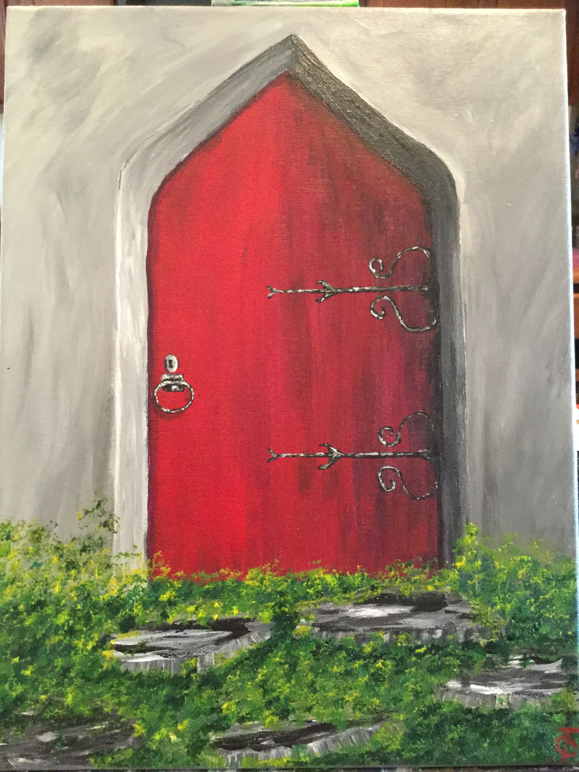 Как открыть красную дверь. Красная дверь картина. Дверь иллюстрация. Красная дверь живопись. Дверь рисунок.