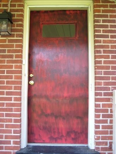 400x533 Red Door Color Picking The Right Red Color Painting Our Front Door - Red Door Painting