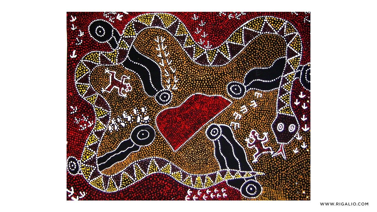 1280x720 Is Aboriginal Art And Dot Painting Same Let's Find Out. - Red Dot Painting