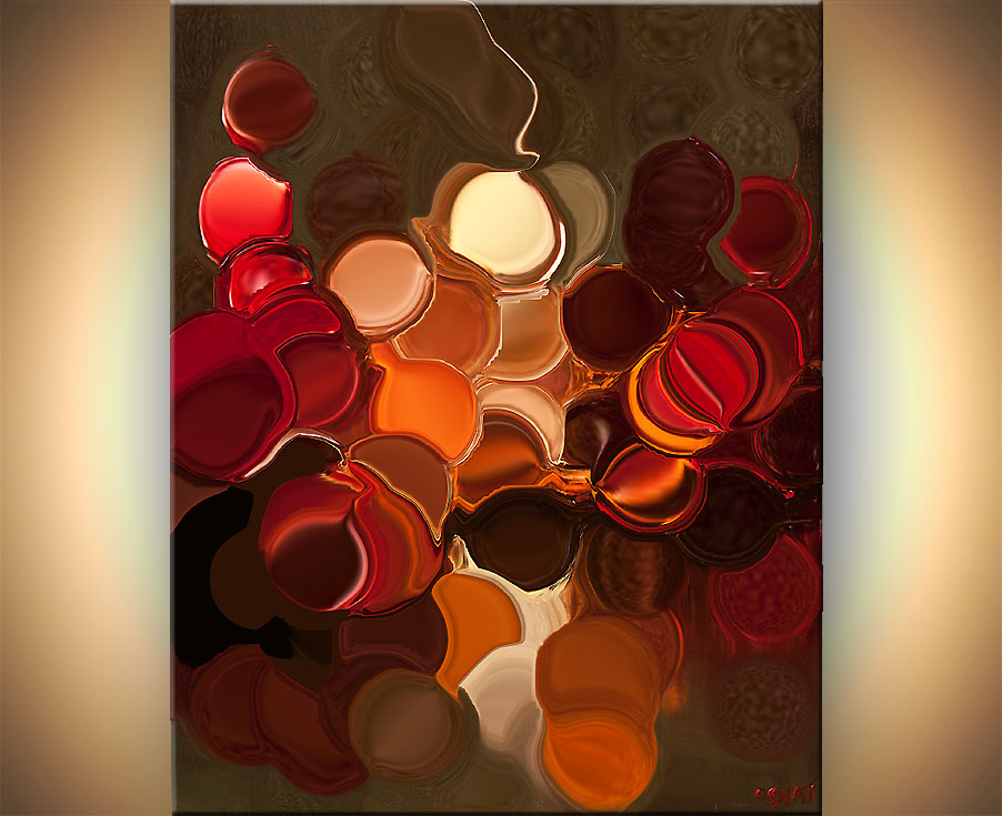 902x735 Painting - Red Dot Painting