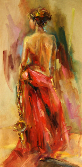 325x658 Anna Razumovskaya Lady In A Red Dress Ii Painting Best Paintings - Red Dress Painting