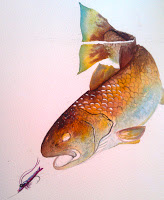 164x200 A Year On The Fly The Redfish Painting - Red Drum Painting