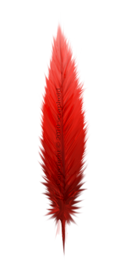 Red Feather Painting