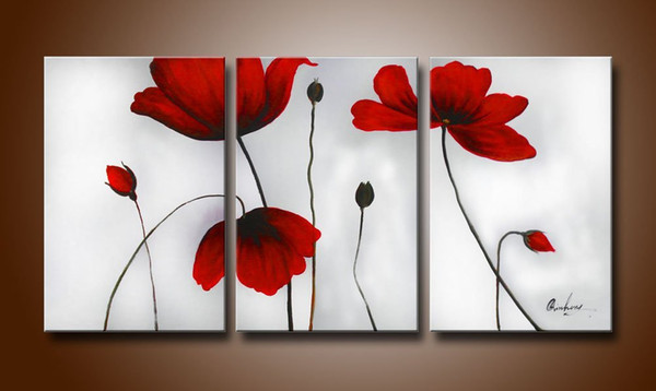 Red Flower Painting