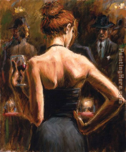 500x600 Fabian Perez Girl With Red Hair Painting Anysize 50% Off - Red Hair Painting